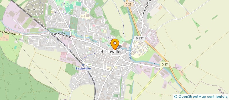 localisation de l'entreprise INSTANCE COORDINATION GERONTOLOGIQUE à BISCHWILLER