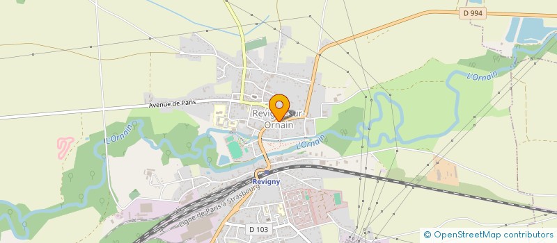 localisation de l'entreprise INSTANCE DE COORDINA GERONTO CANTON REVIGNY à REVIGNY-SUR-ORNAIN