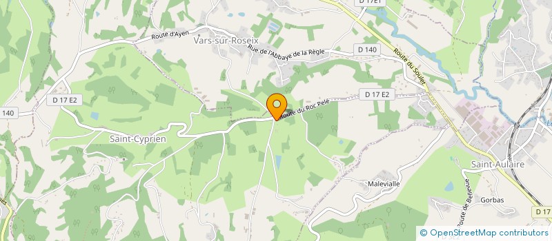 localisation de l'entreprise INSTANCE DE COORDINATION DE L AUTONOMIE CANTON DE L YSSANDONNAIS SECTEUR OBJAT  OBJAT