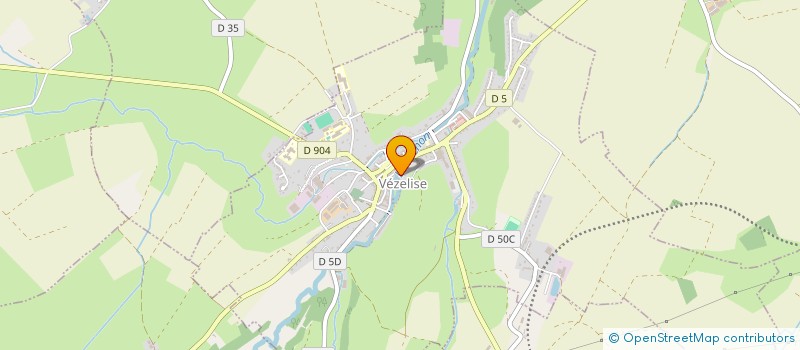 localisation de l'entreprise INSTANCE LOCALE GERONTOLOGIE VAL BRENON  VEZELISE