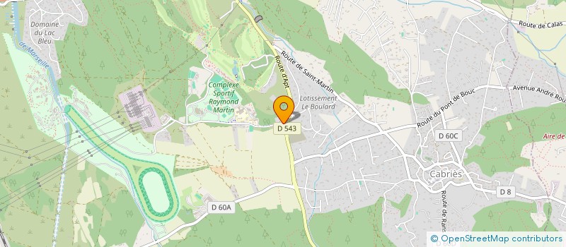 localisation de l'entreprise INSTANT BASTIDE à CABRIES