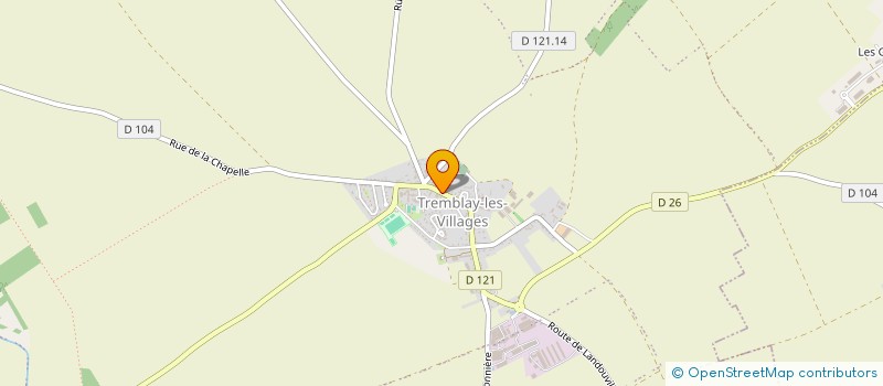 localisation de l'entreprise INSTANT BIEN ETRE à TREMBLAY-LES-VILLAGES