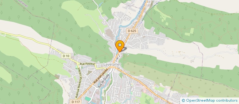 localisation de l'entreprise INSTANT BIEN-ETRE à LAVELANET