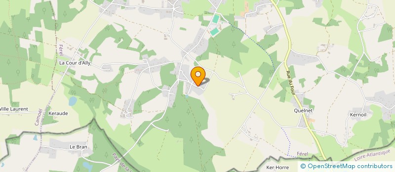 localisation de l'entreprise INSTANT BOIS  FEREL