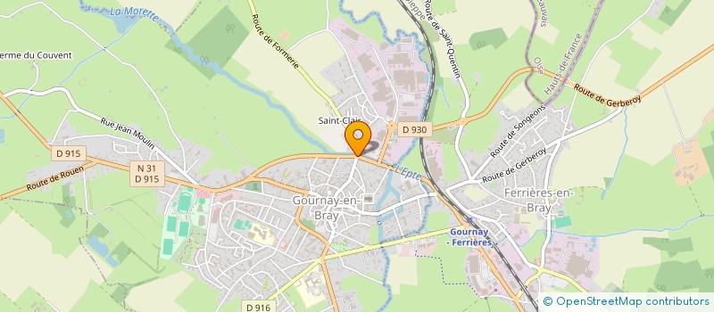 localisation de l'entreprise INSTANT-CARTE  GOURNAY-EN-BRAY