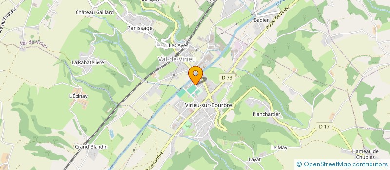 localisation de l'entreprise INSTANT CLIC à VAL-DE-VIRIEU