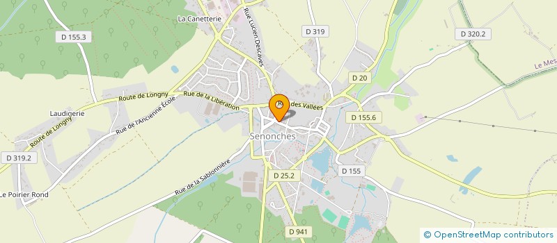 localisation de l'entreprise INSTANT COIFFURE à SENONCHES