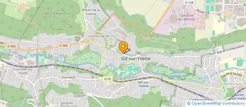 localisation de l'entreprise INSTANT CUISINES & BAINS à GIF-SUR-YVETTE