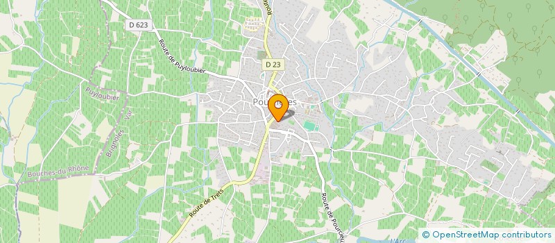 localisation de l'entreprise INSTANT D' ARTISANS à POURRIERES