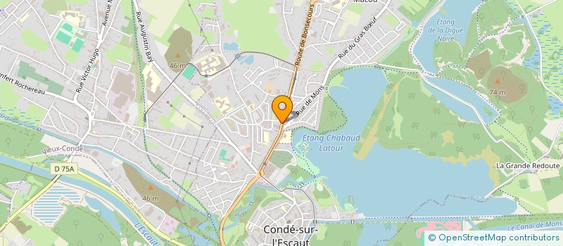 localisation de l'entreprise INSTANT D ENVIE  CONDE-SUR-L'ESCAUT