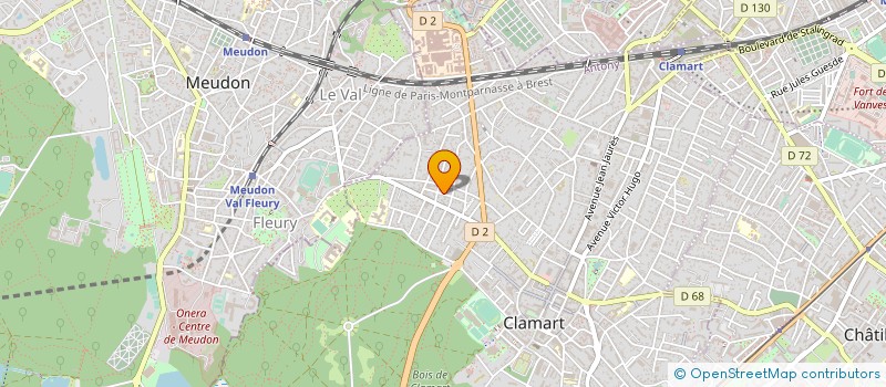 localisation de l'entreprise INSTANT DEPENDANCE à CLAMART