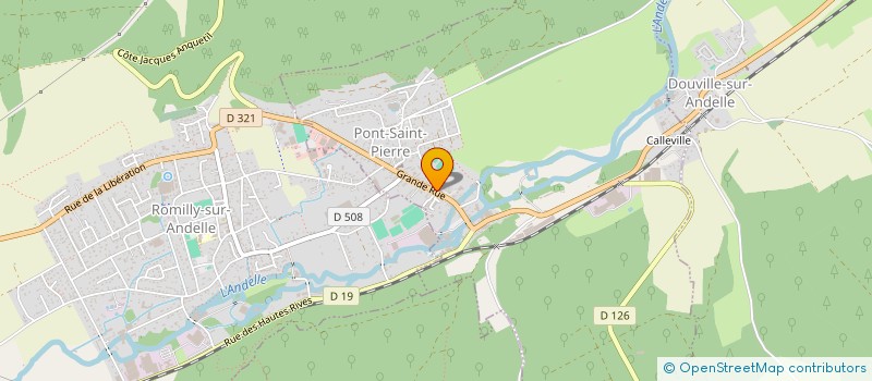 localisation de l'entreprise INSTANT DOUC EURE  GISORS