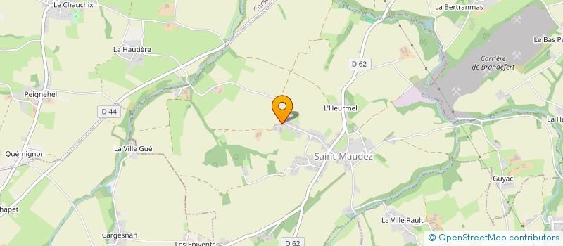 localisation de l'entreprise INSTANT'FILM  SAINT-MAUDEZ