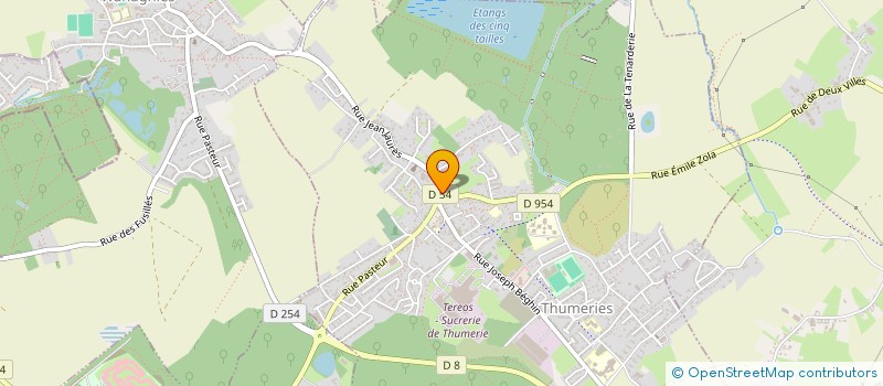 localisation de l'entreprise INSTANT FLOWER  THUMERIES