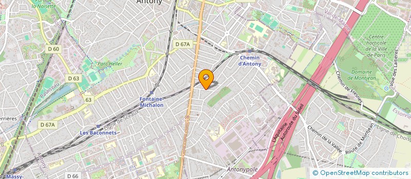 localisation de l'entreprise INSTANT FOOT à ANTONY