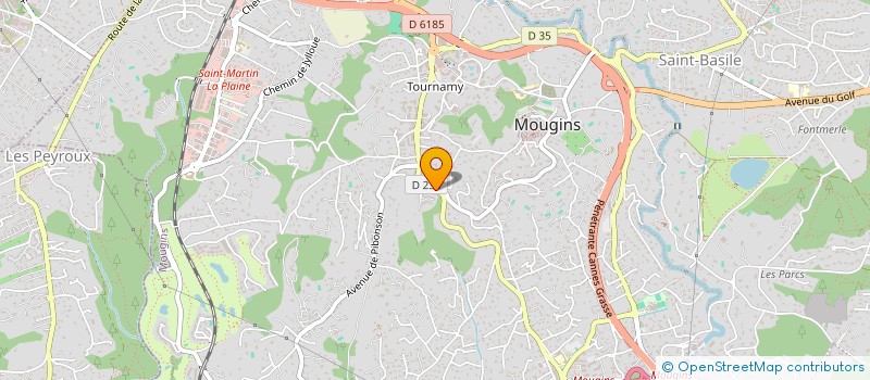 localisation de l'entreprise INSTANT GOURMAND à MOUGINS