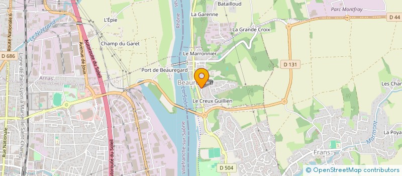 localisation de l'entreprise INSTANT GOURMAND  BEAUREGARD