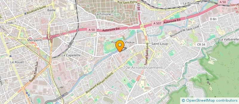 localisation de l'entreprise INSTANT'GRAILLE à MARSEILLE