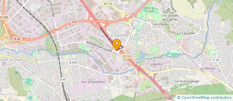localisation de l'entreprise INSTANT HEALTHY à VITROLLES
