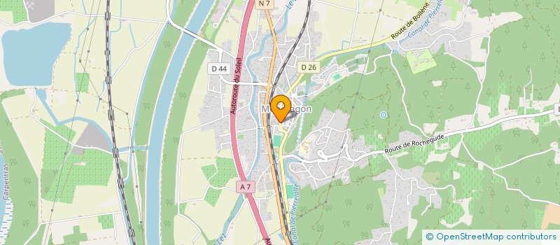 localisation de l'entreprise INSTANT IMOBILIER  MONDRAGON