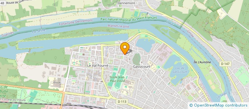 localisation de l'entreprise INSTANT LOC  MANTES-LA-JOLIE