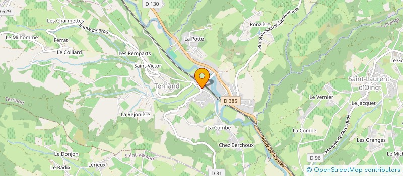 localisation de l'entreprise INSTANT PAYSAGE  SAVIGNY