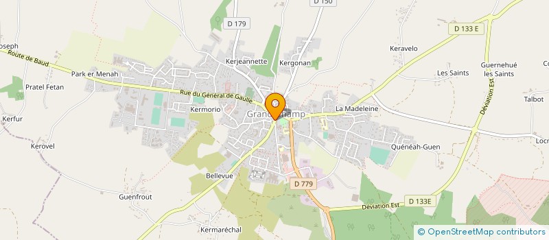 localisation de l'entreprise INSTANT PRESENT à GRAND-CHAMP