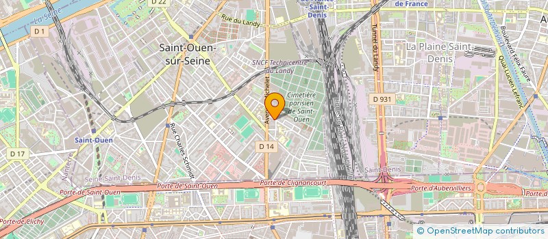 localisation de l'entreprise INSTANT SECRET à SAINT-OUEN-SUR-SEINE