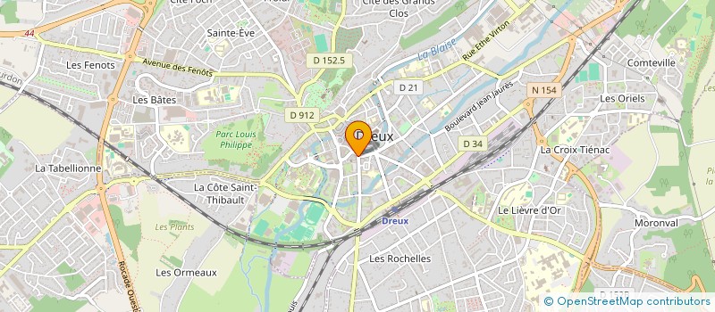 localisation de l'entreprise INSTANT SECRET à DREUX