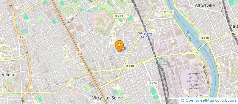 localisation de l'entreprise INSTANT SHUTTLE à VITRY-SUR-SEINE