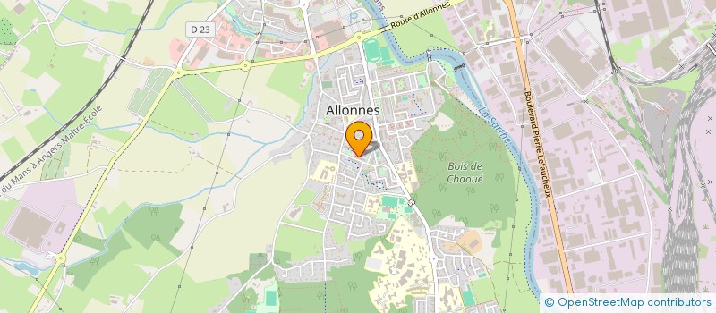 localisation de l'entreprise INSTANT.T à ALLONNES