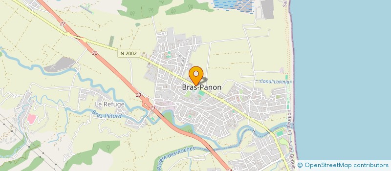 localisation de l'entreprise INSTANT VANILLE à BRAS-PANON