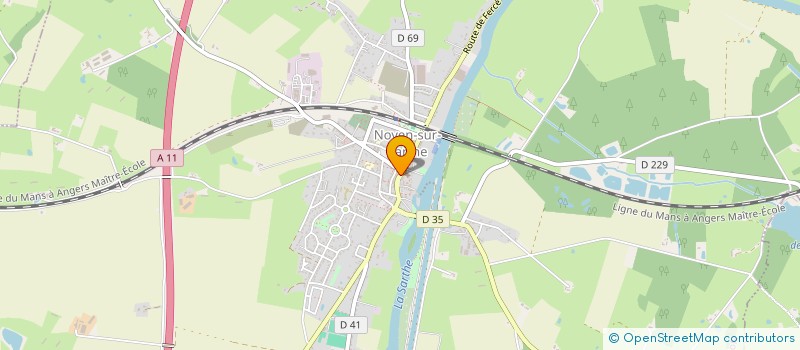 localisation de l'entreprise INSTANT VISION  NOYEN-SUR-SARTHE