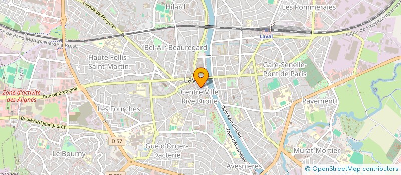 localisation de l'entreprise INSTANT VRAC à LAVAL