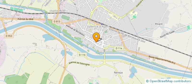 localisation de l'entreprise INSTANT ZOOM à VALENCE