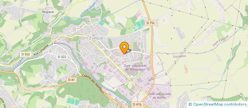 localisation de l'entreprise INSTANTBAT à PONT-EVEQUE