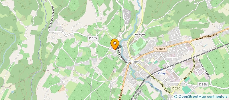 localisation de l'entreprise INSTANTS CHOISIS à VINAY