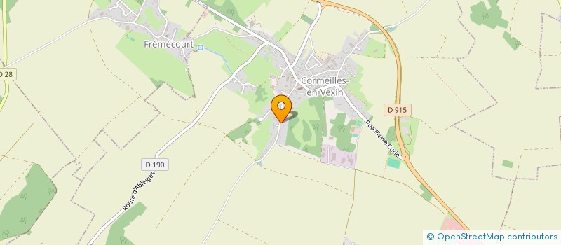 localisation de l'entreprise INSTANTS D'ART  CORMEILLES-EN-VEXIN