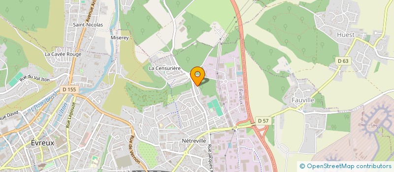 localisation de l'entreprise INSTANTS MOBILES  EVREUX