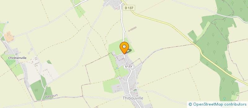 localisation de l'entreprise INSTANTS-TOITURES  HARCOURT