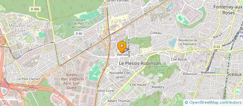 localisation de l'entreprise INSTANTS UNIQUES WEDDING PLANNER à LE PLESSIS-ROBINSON