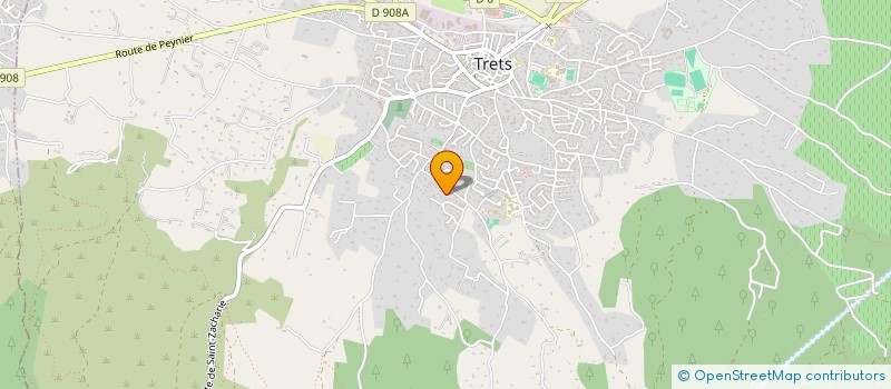 localisation de l'entreprise INSTANTS VERTS  MEYREUIL