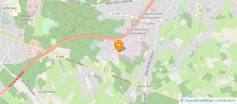 localisation de l'entreprise INSTASYS  CHANGE