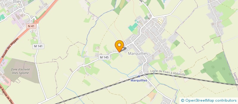 localisation de l'entreprise INSTEMPS ZEN  MARQUILLIES