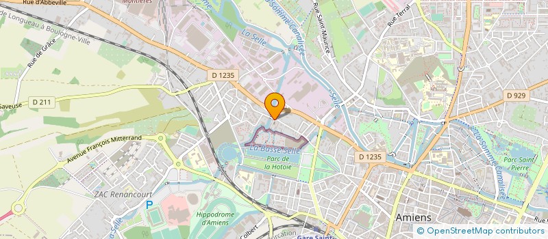 localisation de l'entreprise INSTI FORMAT RECHERCHES APPLI SCIEN NATU à AMIENS