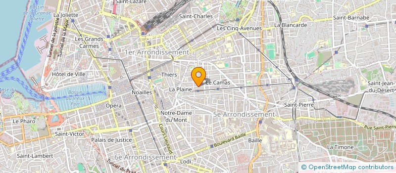 localisation de l'entreprise INSTI REGIONAL CONSOMMATON PRO COTE AZUR à MARSEILLE