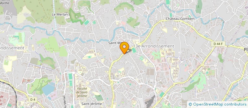 localisation de l'entreprise INSTI SUP MICRO ELECTRONIQUE APPLIQUEE à MARSEILLE 13EME