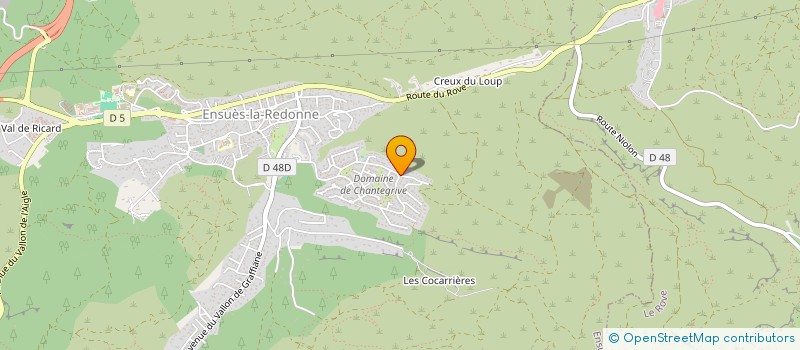 localisation de l'entreprise INSTILIA  ENSUES-LA-REDONNE