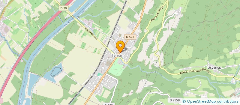 localisation de l'entreprise INSTINCT  TENCIN