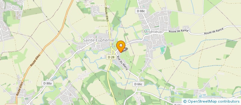 localisation de l'entreprise INSTINCT DEFENSE  SAINTE-EUPHEMIE